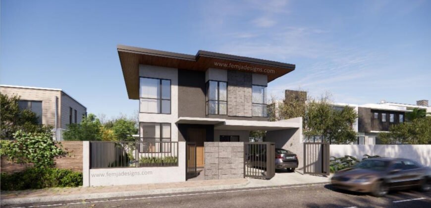 4Bedroom Modern Contemporary Asian House