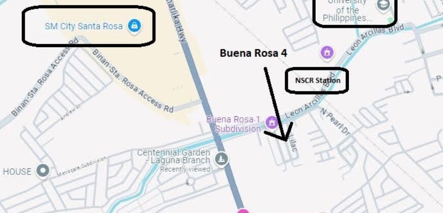 Brand New Townhouse for Sale Near SM City Sta. Rosa – Prime Location in Buena Rosa 4 Subdivision Brand New Townhouse for Sale Near SM City Sta. Rosa – Prime Location in Buena Rosa 4 Subdivision