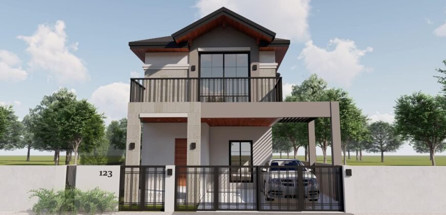 Soon-to-Rise Modern Mediterranean Home for Sale in South Forbes Villas, Silang, Cavite