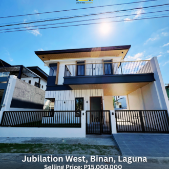 4BR House and Lot for Sale in Jubilation West